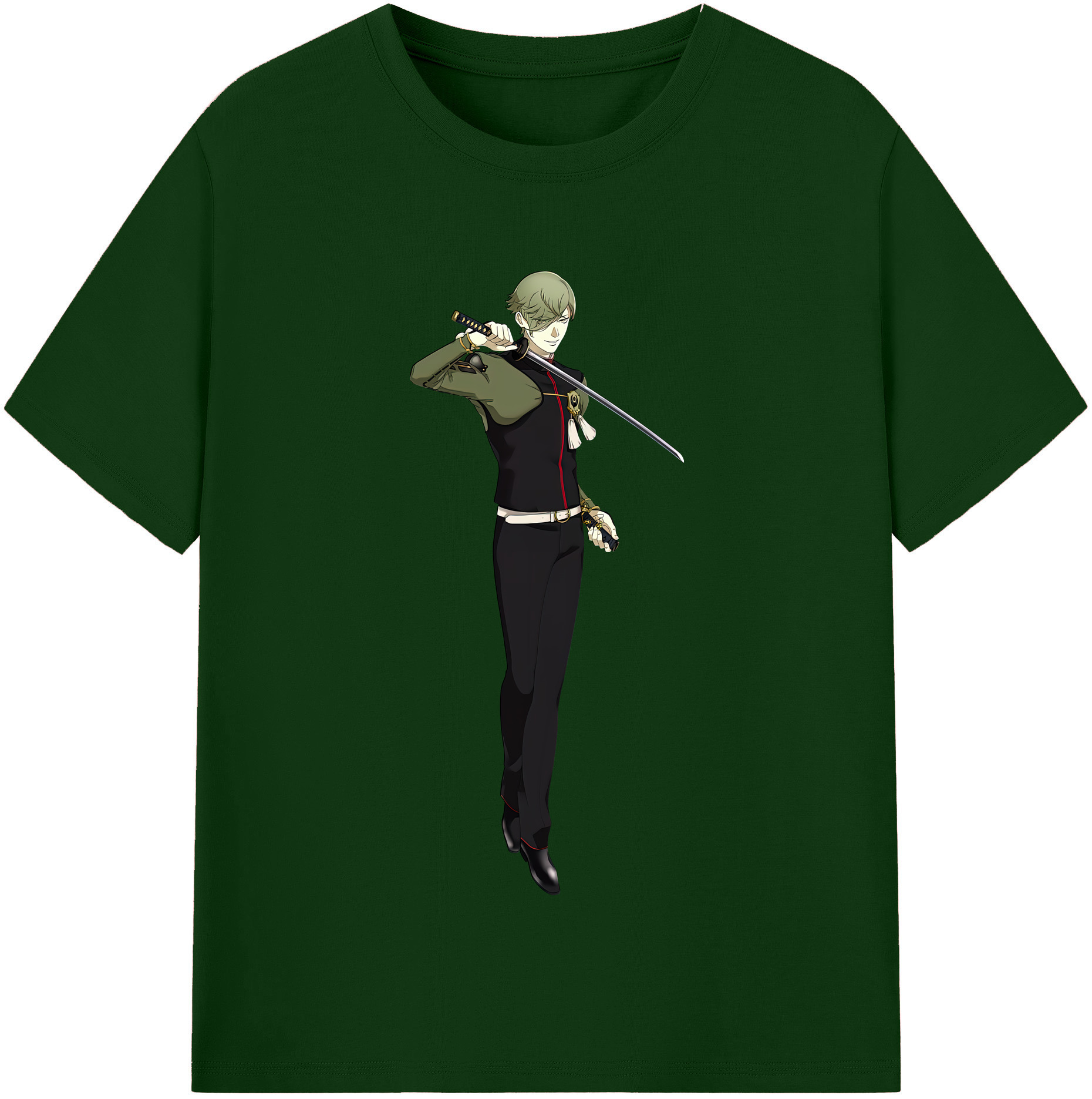 （画像用） 刀剣乱舞 Touken Ranbu 綿100％半袖Tシャツ（フロントプリント）